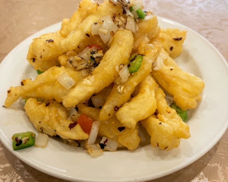 Salt & Pepper Squid at Harvest Garden Restaurant, Country Hills, Calgary