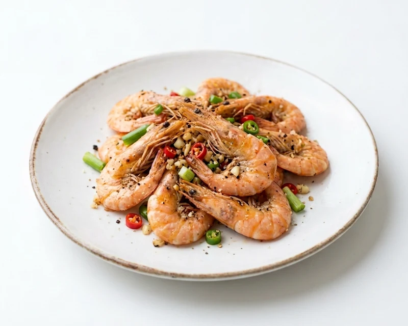 Salt & Pepper Prawns at Harvest Garden Restaurant, Country Hills, Calgary