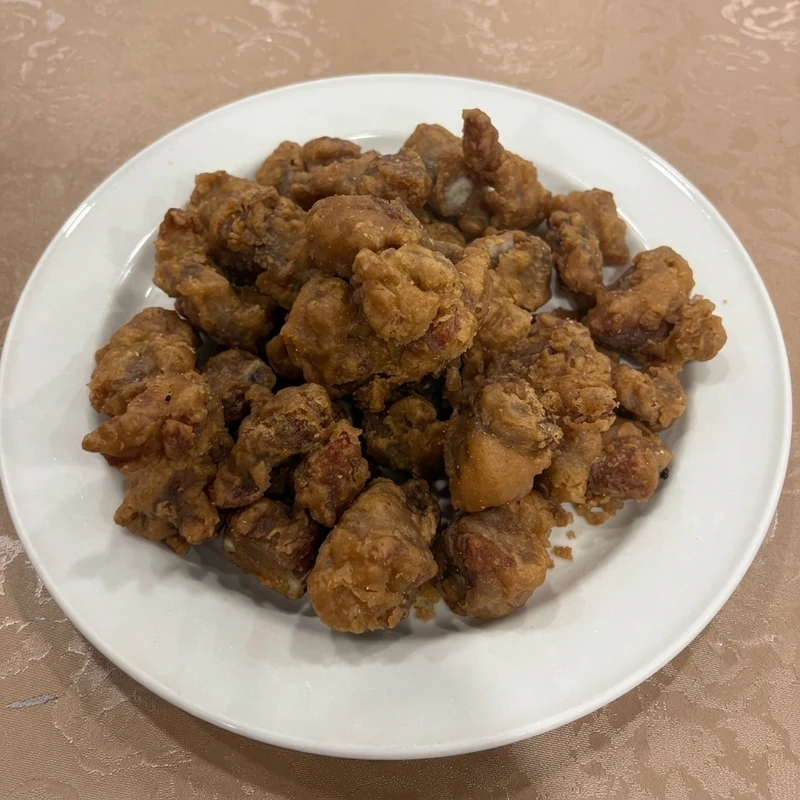 Dry garlic ribs at Harvest Garden Restaurant, Calgary