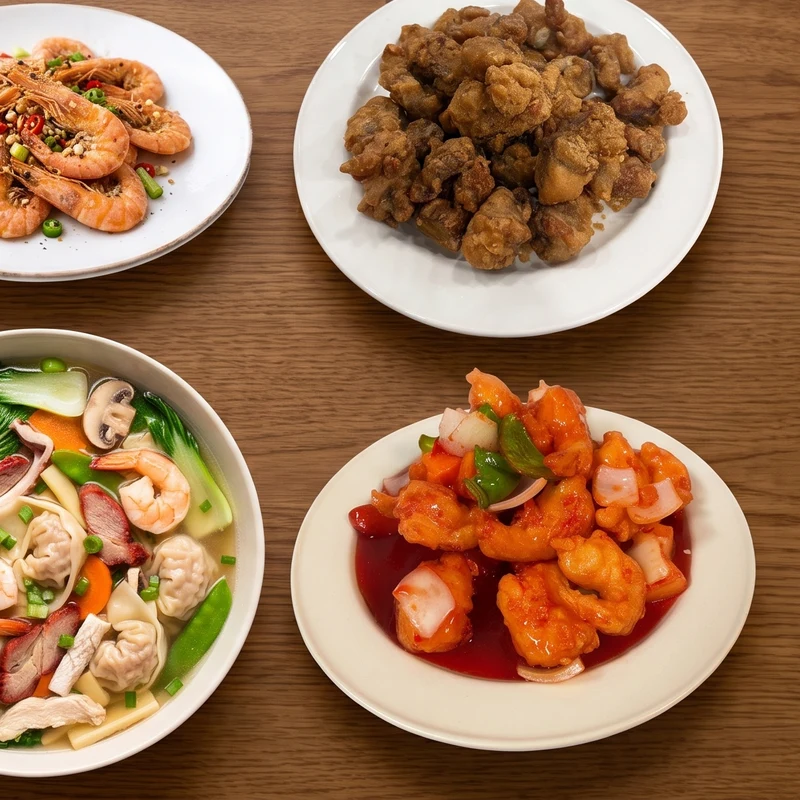 Sharing spread of Harvest Garden dishes - party trays available, Calgary NW