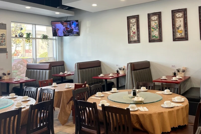 Harvest Garden Restaurant dining room in Country Hills, Calgary